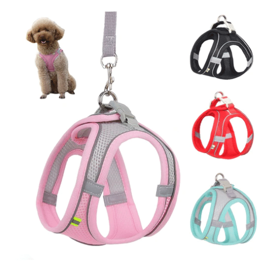 Adjustable Vest Harness For Small Dogs